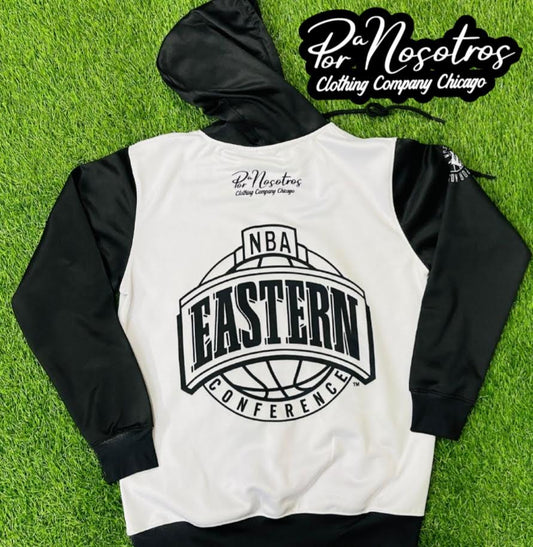 Pilsen, Chicago, IL JERSEY, original black and white, Blue/wht – Pa  Nosotros Por Nosotros clothing company chicago