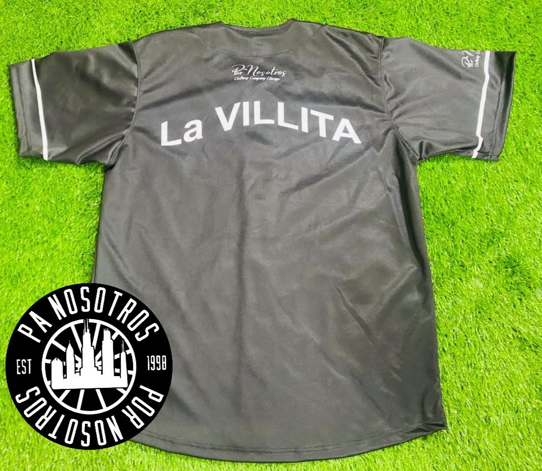 Little Village Jerseys/ La Villita Chicago,IL- original black n white